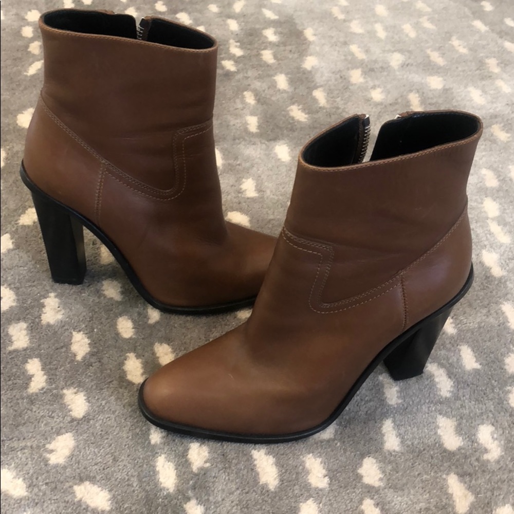 Saint Laurent brown boots sz37.5